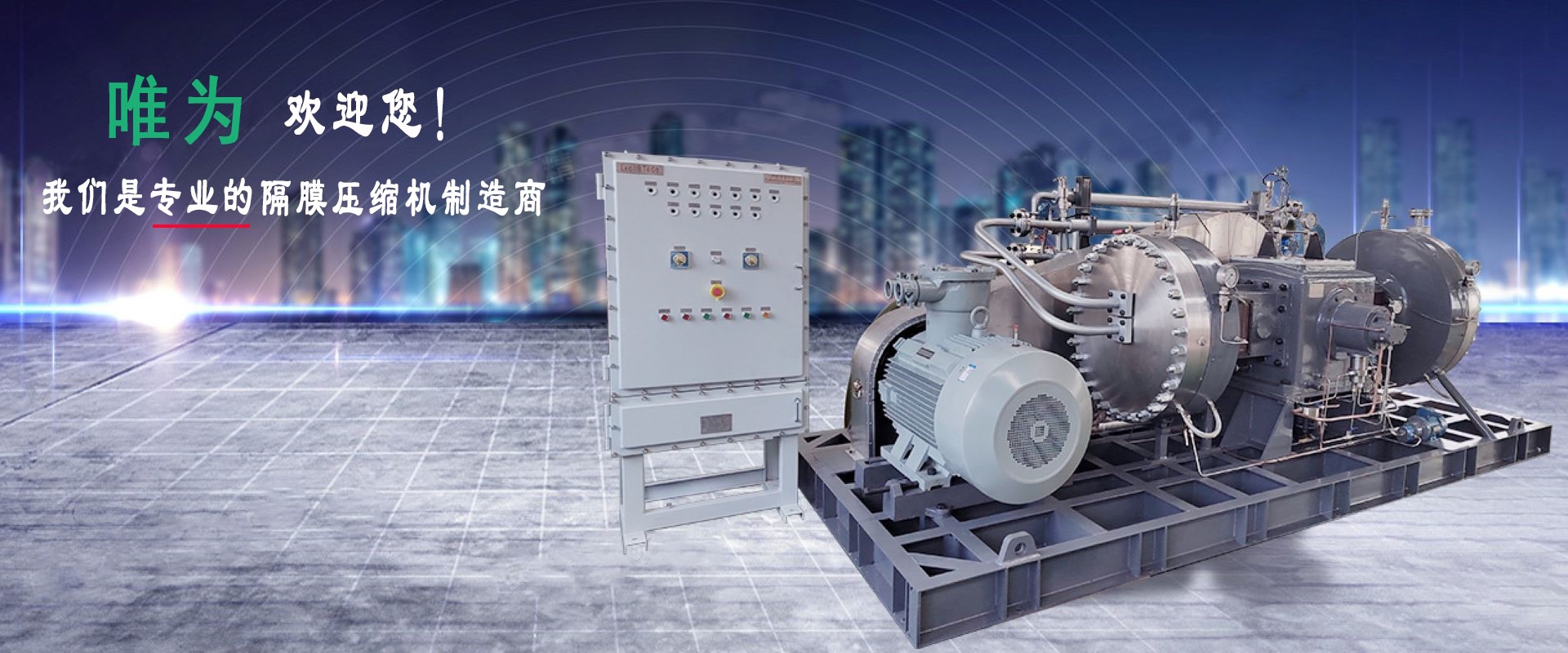 唯为科技 隔膜压缩机厂家 WEWE Diaphragm Compressor Manufactuer China