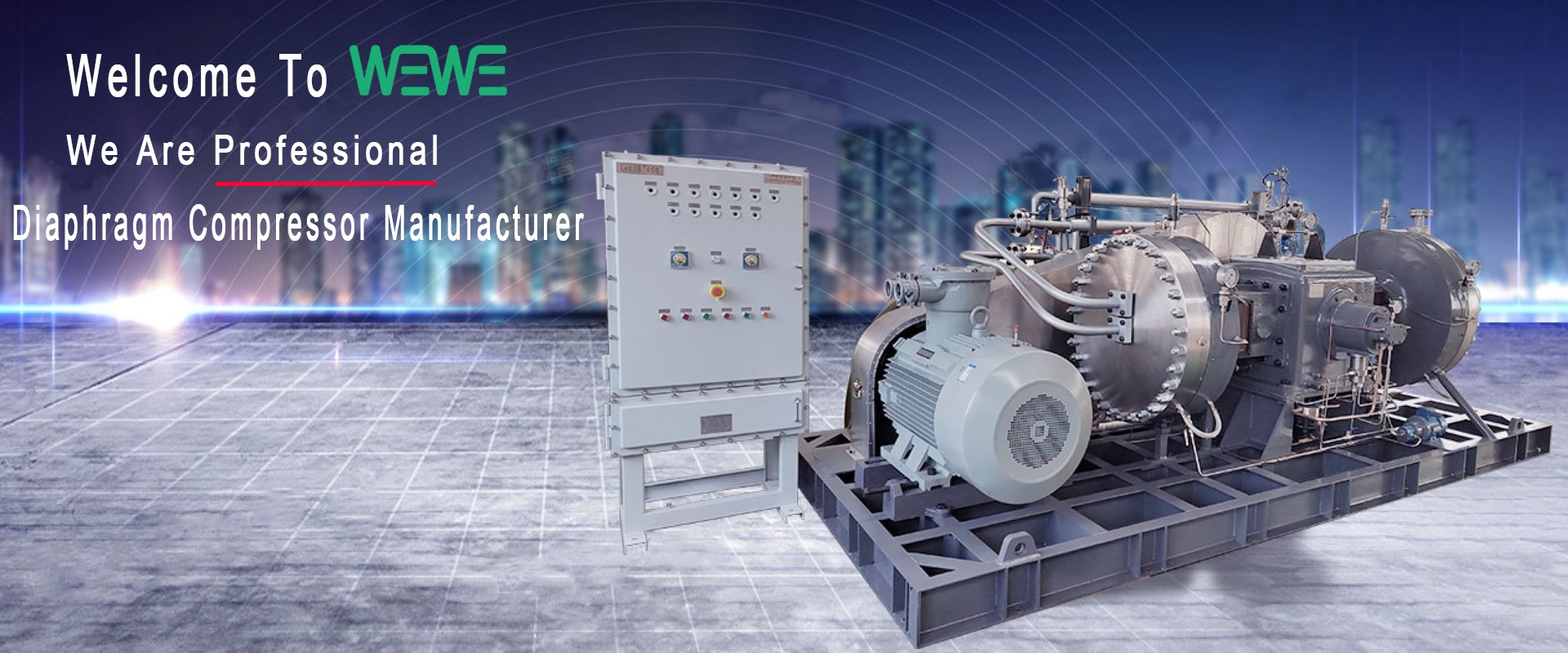 WEWE Diaphragm Compressor Manufactuer China